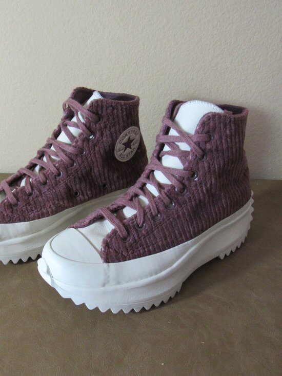Converse Shoes - CONVERSE Run Star Hike Hi Cozy Utility Sneakers Dark Wine Women's 8.5